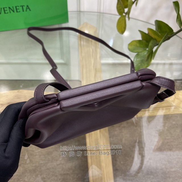 Bottega veneta高端女包 98088 寶緹嘉THE TRIANGLE BV專櫃新款葡萄紫三角形五金手提女包  gxz1132